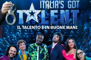 Giudici e conduttori Italia's got talent, manette